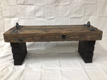 Load image into Gallery viewer, Power Line Cross Tie Bench