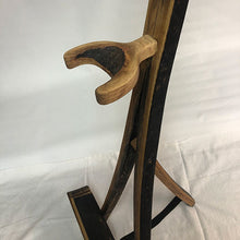 Load image into Gallery viewer, Wine Stave Guitar Stand
